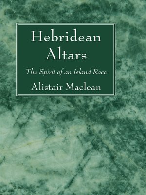 cover image of Hebridean Altars